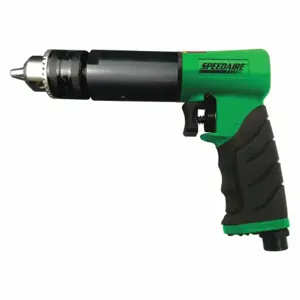 SPEEDAIRE 48MA03 Drill, 1/2 Inch Chuck Size, Light Duty, 500 Rpm Free Speed, 0.5 Hp, Keyed | CU4BHW