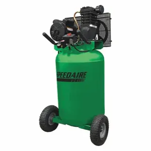 SPEEDAIRE 48UY04 Portable Air Compressor, Oil Lubricated, 30 Gal, Vertical, 2 Hp, 5.5 Cfm | CU4DRJ