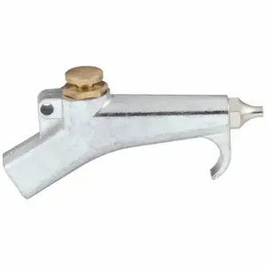 SPEEDAIRE 52CF80 Air Gun, Thumb-Button Grip, Zinc, 1/4 Inch NPT Female, 1 Nozzle, Std Non-Safety, Steel | CU4BEP