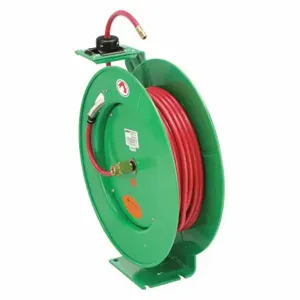 SPEEDAIRE 6WA69 Hose Reel 1/4 Inch 50 Feet 300 Psi | AF2NLH