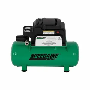 SPEEDAIRE 787U82 Air Compressor, Oil Free, 2 Gal, Hot Dog, 0.33 Hp, 0.6 Cfm At 90 PSI | CU4DQV