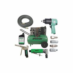 SPEEDAIRE 7DW87 Portable Electric Air Compressor Combo | AJ2JZA