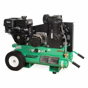 SPEEDAIRE AG2-PM14-08GE Portable Air Compressor/Generator, 2 Stage, 14 Hp Engine, 15.7 Cfm | CU4DRM 787U93