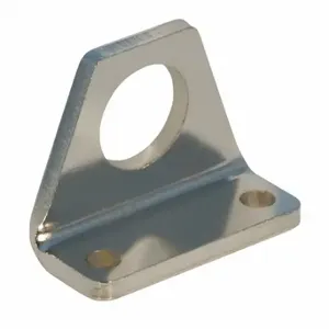 SPEEDAIRE C85L10B Foot Bracket, 8 mm 10 mm Bore Dia, Foot Bracket, Plated Steel | CU4BRP 5TLH9