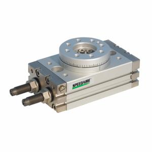 SPEEDAIRE MSQB70R-XN High Precision Rotary Table, Rack and Pinion, 70 mm Model Size, Both Directions/Shock Pads | CU4EEC 5YER2