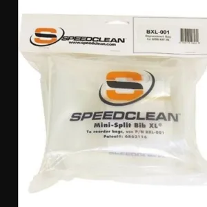 SPEEDCLEAN BXL-001 Mini Split Bib Bag, XL Size | AX3KET