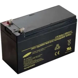 SPEEDCLEAN CJ-9689 Replacement Battery, 12V, 7Amp, ABS | AX3KEE