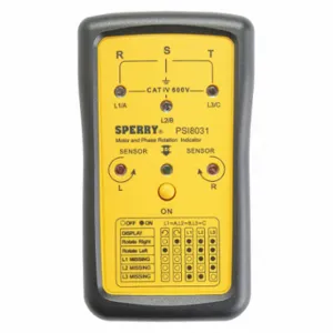 SPERRY INSTRUMENTS PSI8031 Phase Sequence and Open Phase Indicator | CU4EPT 388H67