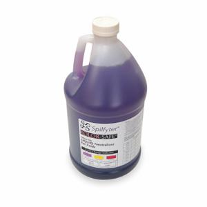 SPILFYTER 410004 Acid Neutralizer, Acids, 1 Gallon Jugs, Purple, 4 Pack | CU4ERC 792VM7