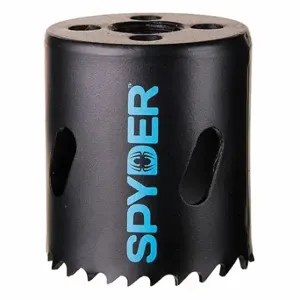 SPYDER 600078CF Hole Saw, 1 3/4 Inch Saw Dia, 4/6 Teeth per Inch, 1 7/8 Inch Max. Cutting Dp, Bi-Metal | CU4EWJ 31LV32