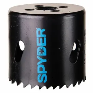 SPYDER 600083CF Hole Saw, 2 1/8 Inch Saw Dia, 4/6 Teeth per Inch, 1 7/8 Inch Max. Cutting Dp, Bi-Metal | CU4EWW 31LV35