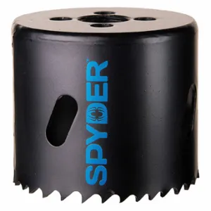 SPYDER 600084CF Hole Saw, 2 1/4 Inch Saw Dia, 4/6 Teeth per Inch, 1 7/8 Inch Max. Cutting Dp, Bi-Metal | CU4EWV 31LV36