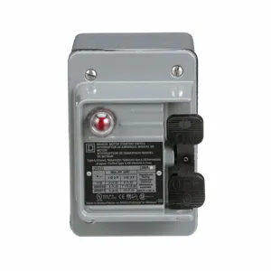 SQUARE D 2510KW1A Manual Motor Switch NEMA 600VAC 3P M-0 | AH2NJY 2BW03