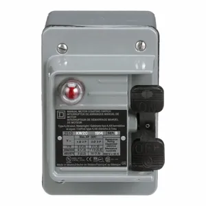 SQUARE D 2510KW2C Manual Motor Switch NEMA 600VAC 2P M-1 | AH2NJZ 2BW05