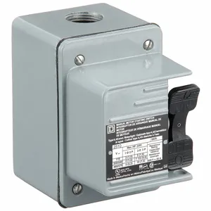 SQUARE D 2510KW2H Manual Motor Switch NEMA 600VAC 2P M-1P | AH2NKA 2BW06