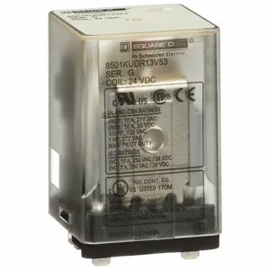 SQUARE D 8501KUDR13V53 Relay 11pin 3pdt 10a 24vdc | AF9FUB 2DT59