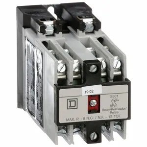 SQUARE D 8501XO60V02 NEMA Control Relay 6NO 120VAC 10A | AJ2GYF 4B528