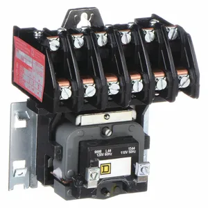 SQUARE D 8903LO60V02 Light Contactor Electrically Held 120v 30a Open 6p | AF9FHJ 2CG67