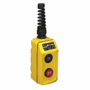 SQUARE D 9001BW94Y Pendant Push Button Station No/nc Yellow | AG7DCU 5FTR0