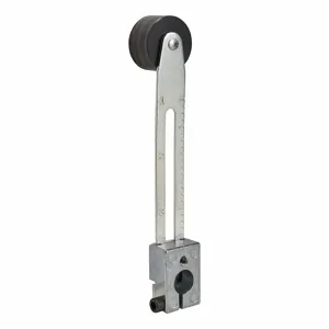 SQUARE D 9007HA23 Limit Switch Lever Arm, Bendable Roller, 0.88 Inch to 4.00 in, Front, 1 Inch Roller Dia | CU4FNF 2EG68