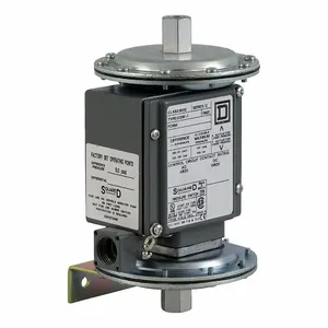 SQUARE D 9012GGW1 Pressure Switch 480Vac 10Amp G +Options | CU4GDB 48L618