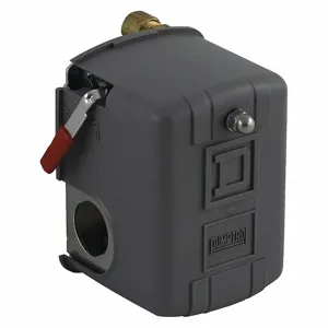 SQUARE D 9013FSG2J24M4C20 Pressure Switch, 575V AC, 1Hp, Port, 1/4 Inch Fnps, 30/50 Psi, 60 To 20 Psi, Dpst | CU4GED 48L634