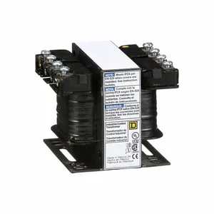 SQUARE D 9070T50D15 Xfmr Control 50 VA, 240/480V24/120V | CU4FBL 48T215