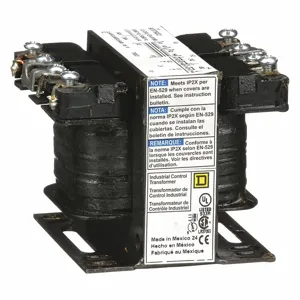 SQUARE D 9070T50D2 Transformer In 240/480v Out 24v 50va | AG7BUQ 4R882