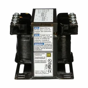 SQUARE D 9070T75D23 Transformer In120/240v Out24v 75va | AG7BVA 4R900