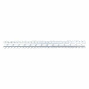 SQUARE D 9080GH236 Mounting Channel, Steel, Nema, 0.22 Inch Overall Ht, 36 Inch Overall Length | CV4NJP 5B369
