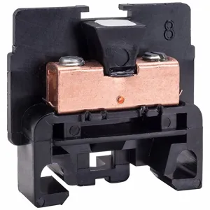 SQUARE D 9080GKB6 Terminal Block, Box Lug, 40 A Current, Pass-Through, Black | CV3WGE 796A52