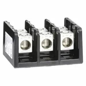 SQUARE D 9080LBA363101 Power Distribution Block 600V 310A, 3 Poles, Surface Mount | CU4GBW 48P745