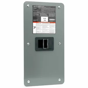 SQUARE D B125F Circuit Breaker Enclosure, 3 Spaces, 125 A, Flush Mounting, Indoor | CU4FAC 60UM04