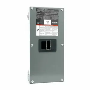 SQUARE D B125S Circuit Breaker Enclosure, 3 Spaces, 125 A, Surface Mounting, Indoor | CU4FAD 60UM05