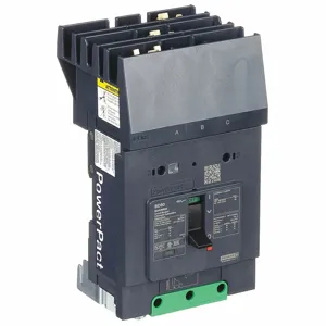 SQUARE D BDA36080 Molded Case Circuit Breaker, 80A, Number Of Poles 3, Series Bda | CE6GXF 482C79