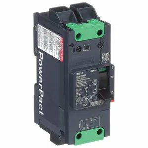 SQUARE D BDL26015 Molded Case Circuit Breaker, 15A, Number Of Poles 2, Series Bdl | CE6GZP 482C99