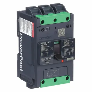 SQUARE D BDL36100 Molded Case Circuit Breaker, 100A, Number Of Poles 3, Series Bdl | CE6GYL 482D54