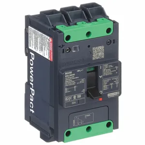 SQUARE D BGL36030 PowerPact B Molded Case Circuit Breaker, 3P, 600V, 30A | CE6HWY