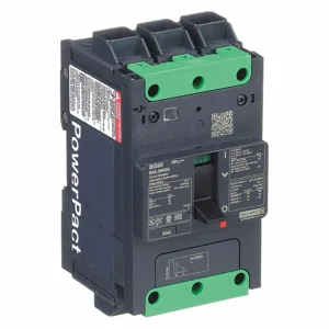 SQUARE D BGL36090 Circuit Breaker, PowerPact B Frame, 90A, 35kAIC at 480V | CE6JTH