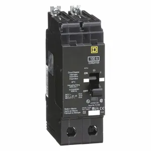 SQUARE D EDB24100 Bolt On Circuit Breaker 100a 2p 18ka 277 | AG6QBX 3TW34