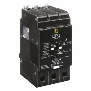 SQUARE D EDB34015 Bolt On Circuit Breaker 15a 3p 18ka 277v | AG6QBZ 3TW37