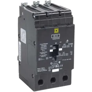 SQUARE D EJB34090 Bolt On Circuit Breaker Ejb 90 Amp 480vac 3p 65kaic@480v | AG8NEE