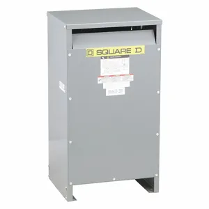 SQUARE D EE25S3H Transformer 1 Phase 25kva 120/240v Out | AF6PWJ 1TBP7