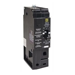 SQUARE D EGB14040EPD Miniatur-Leistungsschalter, einpolig, 277 V, 40 A, 65 kAIC | CE6HYU