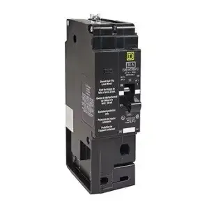 SQUARE D EGB14040EPD Miniature Circuit Breaker, Single-Pole, 277V, 40A, 65kAIC | CE6HYU