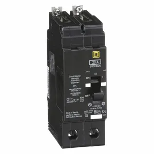 SQUARE D EGB24020 Bolt On Circuit Breaker Egb 20 Amp 480vac 2p 35kaic@480v | AG8MYQ