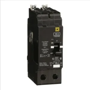 SQUARE D EGB24060 Bolt On Circuit Breaker Egb 60 Amp 480vac 2p 35kaic@480v | AG8MYW