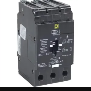 SQUARE D EGB34035 Bolt On Circuit Breaker Egb 35 Amp 480vac 3p 35kaic@480v | AG8MZH