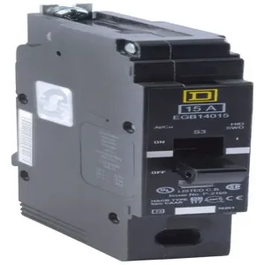 SQUARE D EJB14025 Bolt On Circuit Breaker Ejb 25 Amp 277vac 1p 65kaic@480v | AG8NDB