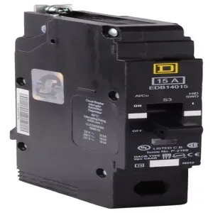 SQUARE D EJB14070 Bolt-On Circuit Breaker, 70 A, 277 VAC, 1 P, 65 kAIC at 480 V | AG8NDG